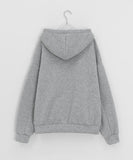 [unisex] Telpivo Brushed Over Hood Zip-Up
