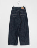 Keoki Non-Fade Denim Wide Pants