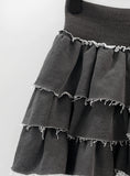 Chenti Tiered Skirt Pants