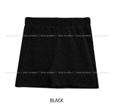 Deep Ribbed Knit Shorts