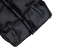 High Neck Leather Crop Padding
