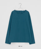 Hiran Button Frill Over Long Sleeve Tee