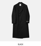 [wool80%] Mori Maxi Wool Hidden Coat