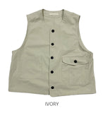 Natto Detail Pocket Vest