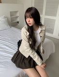 Bader Corduroy Slim Fit Collar Jacket