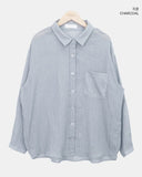 Glitz Summer Pocket See-through Shirt