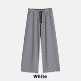 Wearing Stripe Banding Pants
