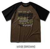 Something Raglan Short Sleeve T-shirt