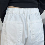 Raden track wide cotton pants
