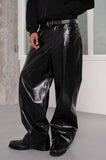 Patent leather pants