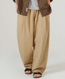 Washed Cotton Balloon Pants