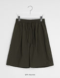 [unisex] Guidro Nylon Banding Bermuda Pants