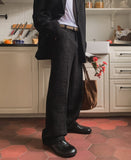 Linnies Boucle Wide Leg Slacks