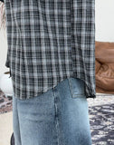 Miru Overfit Check Shirt