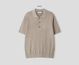 Ice Silk Collar Knit