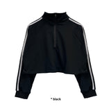 LINE HALF ZIP-UP MTM