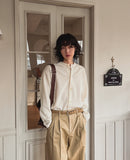 [1+1] Mobis round knit cardigan