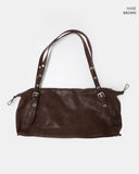 Sea Eyelet Leather Shoulder Bag