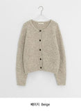 Hiyan Bokashi Round Knit Cardigan