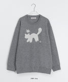 [BAONHAUS] Celts Cat Over Knit - S/S ver.