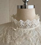 Gendia Frill Lace Brushed Blouse