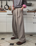 Reeves Side Banding One-Tuck Slacks
