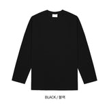 Buntto loose fit slit long sleeve T-shirt