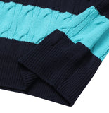 Park cable stripe knit