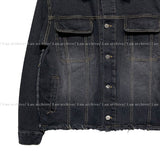 Crying western crop denim jacket