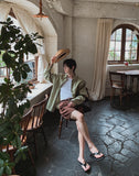 Summer Cooling Half Slacks 3 Colors