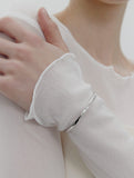 [Premium Plating] Precise AB Single Cuff Bangle
