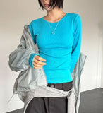 VIVID RIBBED LONGSLEEVE