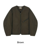 Dust wax coated padded jumper