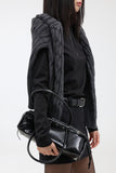 Dangling buckle shoulder bag