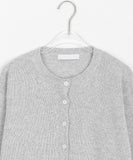 Keita Summer Linen Round Boucle Cardigan - Linen 100