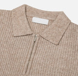 Jed Cash Hachi Half Zip-up Knit