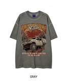 Salted Truck Vintage Over Short Sleeve Tee