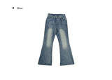 Tego Vintage Washing Denim Bootcut Pants