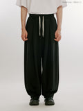 Front Tuck Wide Balloon Sweatpants