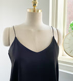 Brussel Satin Sleeveless Blouse