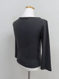 Striped Three Quarter T-shirt