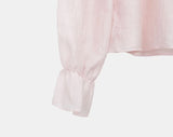 Hakim Romantic Shirred Frill Blouse