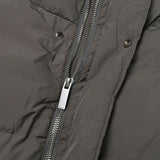 Ote High Neck Crop Puffer Padding