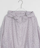 Olben Summer Flower Hood Wind Jumper