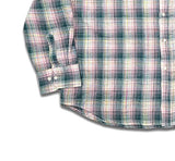 Cross-check seersucker shirt