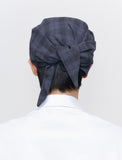 Tie-up scarf bandana cap