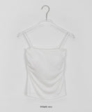 Nanami Color Shirring Cap Sleeveless