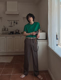 Daily summer round short sleeve t-shirt