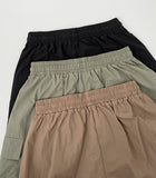 Vacation Beach Summer Banding Cargo Pocket Nylon Shorts