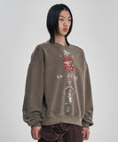 Blessing Doodle Washed Sweatshirt